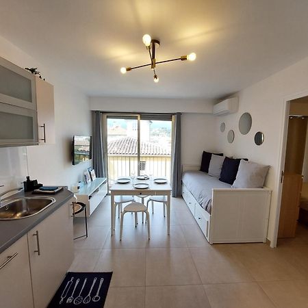 T2 Au Calme, Proche Des Plages, Climatise Et Parking Prive Cagnes-sur-Mer Bagian luar foto